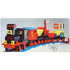 Train with 5 Wagons and Circle of Track (set 180-1)