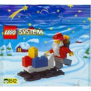 Santa Claus and Sleigh