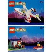 Sea Plane with Hut and Boat