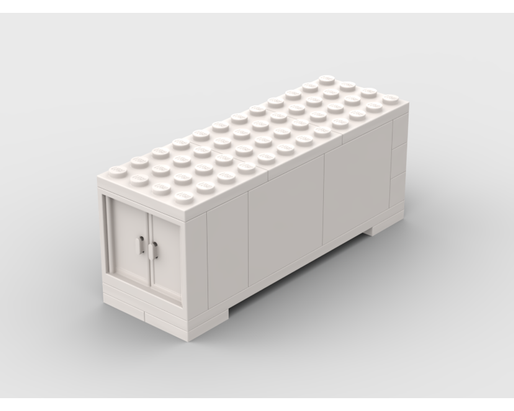 LEGO Set 1831-1-s3 Cargo Container (1995 Town > Classic Town ...