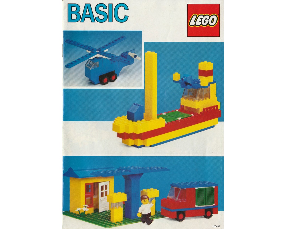 LEGO Set 550-1 Basic Building Set (1985 Universal Building Set > Basic)