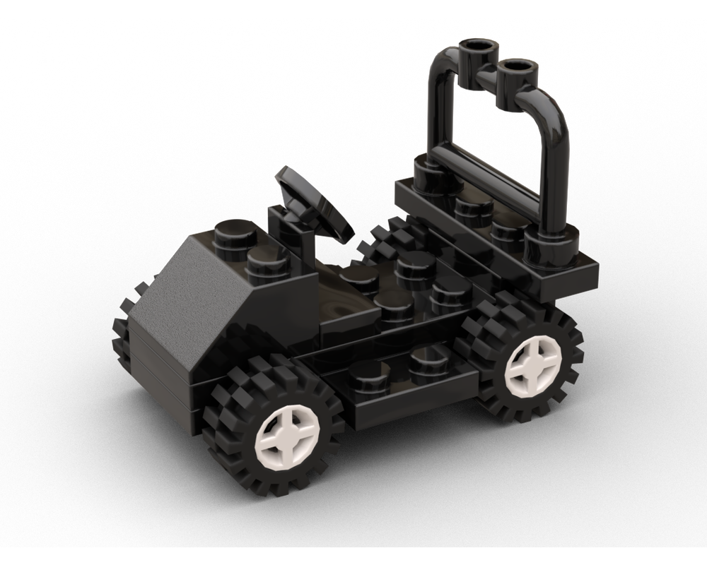 LEGO Set 1966-1-s1 Small Black Car (1985 Town > Classic Town ...