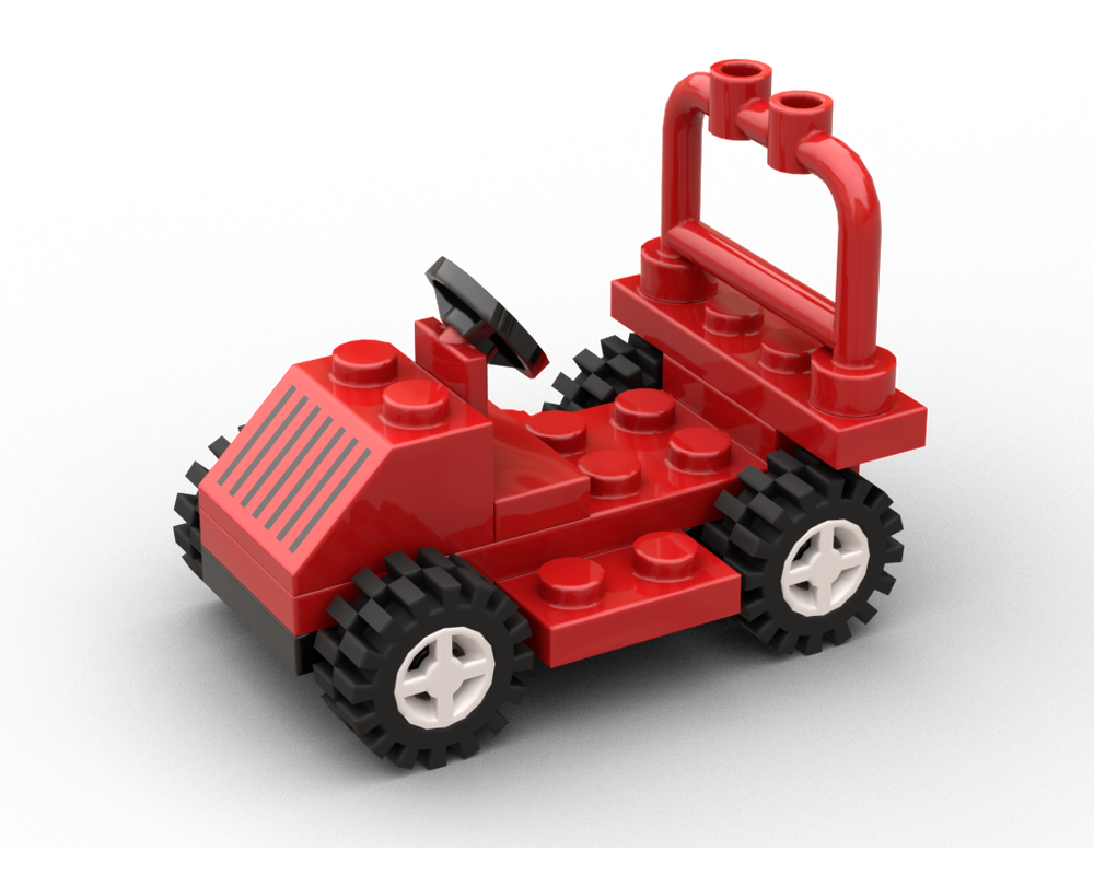 LEGO Set 1966-1-s2 Small Red Car (1985 Town > Classic Town ...