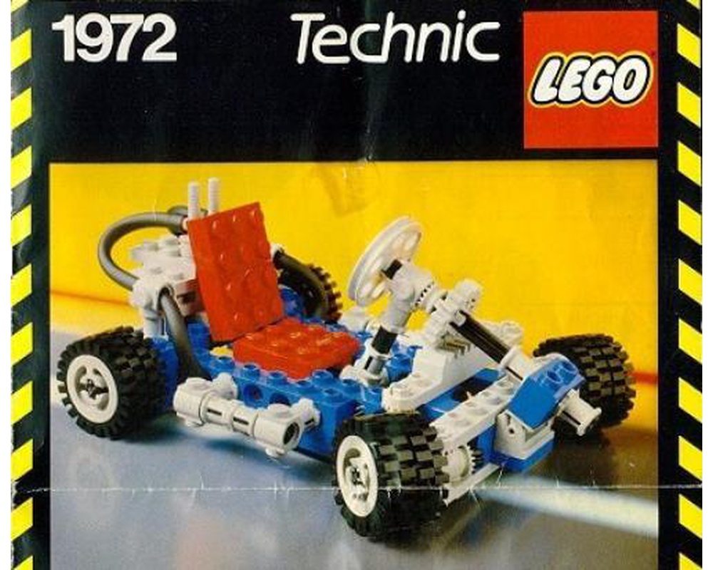 Ideelt tyran Milliard LEGO Set 1972-1 Go-Cart (1985 Technic) | Rebrickable - Build with LEGO