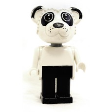 Fabuland Figure Panda 2 - Orzoro Nestlé Promotional polybag (set 198575-2)