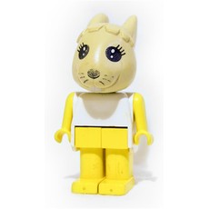 Fabuland Figure Bunny 3 - Orzoro Nestlé Promotional polybag (set 198575-3)