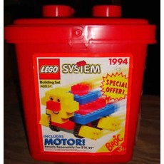 Turtle Bucket with Motor (set 1994-1)