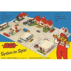 LEGO Town Plan Board, Plastic (set 200-3)