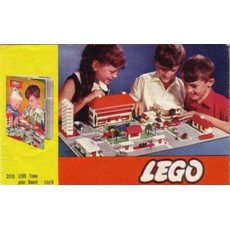 LEGO Town Plan Board, UK / Australian Cardboard Version (set 200-5)