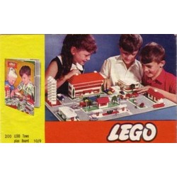 LEGO Town Plan Board, UK / Australian Cardboard Version