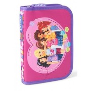 Friends Confetti Pencil Case with Pencils