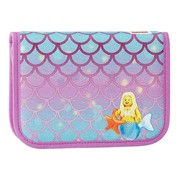 Mermaid Pencil Case with Pencils