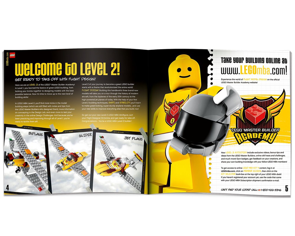 LEGO Set 20217-1 Action Designer (Kits 4 - 6 Redesign) (2013