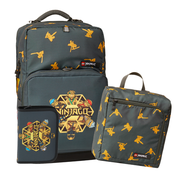 Ninjago Golden Team Backpack with Gym Bag and Pencil Case