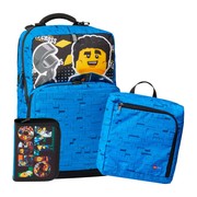 City Backpack with Gym Bag/Pencil Case