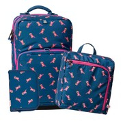 Parrot Backpack with Gym Bag and Pencil Case