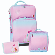 Iconic Sparkle Backpack with Gym Bag and Pencil Case