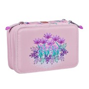 Flowers 3-Layered Pencil Case