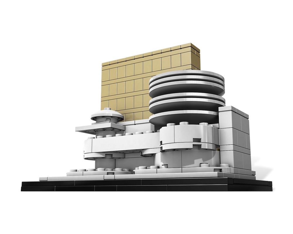 LEGO Set 21004-1 R. Guggenheim Museum (2009 Architecture) Rebrickable - Build with LEGO