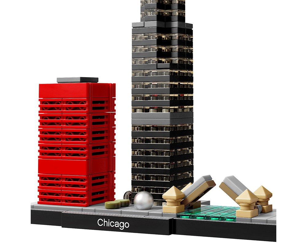 LEGO Set 21033-1 Chicago (2017 Architecture > Skylines) | Rebrickable ...