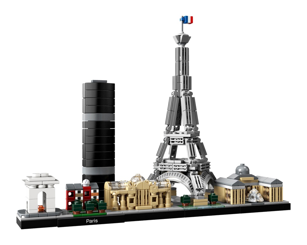 LEGO MOC Dísneyland Paris skyline by benbuildslego