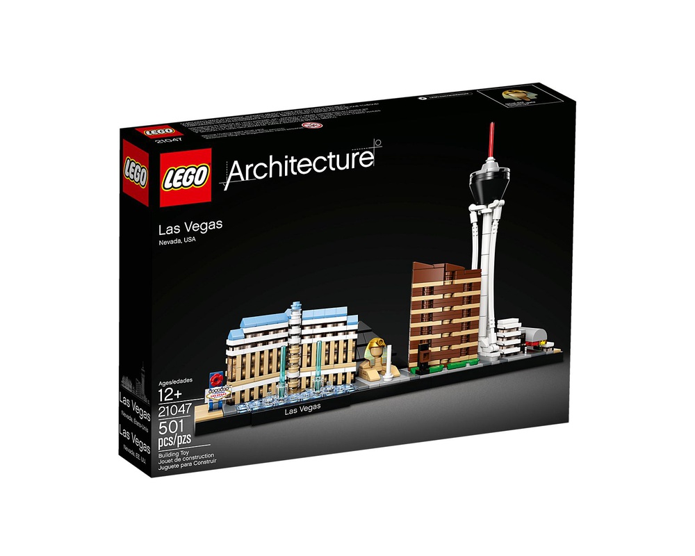 LEGO Architecture - Las Vegas (21047), 3D CAD Model Library