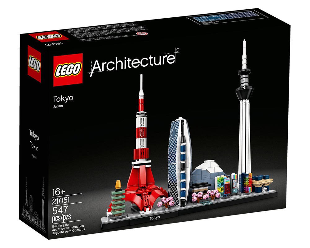 LEGO Set 21051 1 Tokyo 2020 Architecture Skylines Rebrickable Build with LEGO