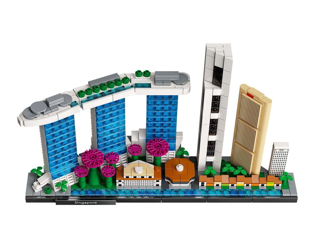 LEGO Set 21057-1 Singapore (2022 Architecture > Skylines 