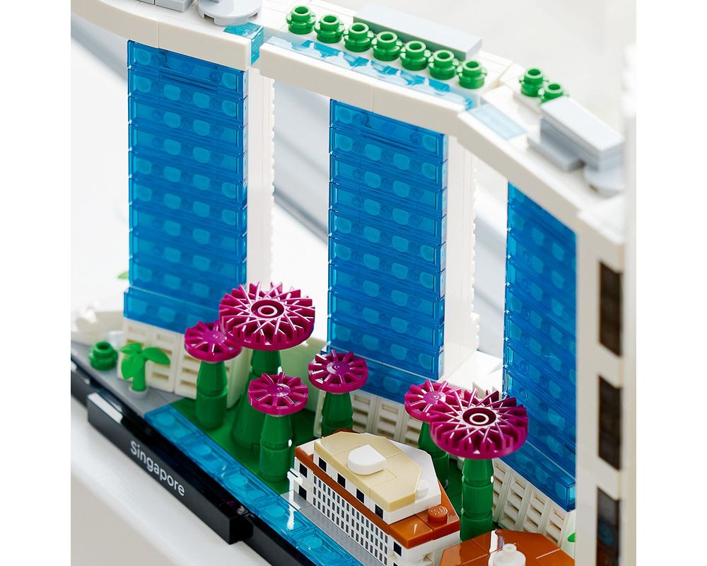 LEGO Set 21057-1 Singapore (2022 Architecture > Skylines 