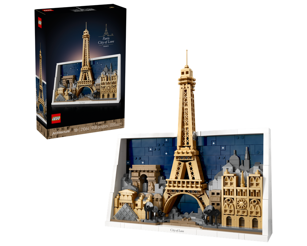 LEGO Set 21064-1 Paris - City of Love (2026 Architecture