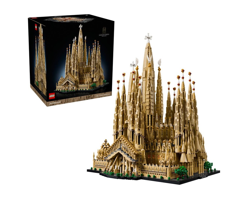LEGO Set 21065-1 Sagrada Família (2026 Architecture) | Rebrickable