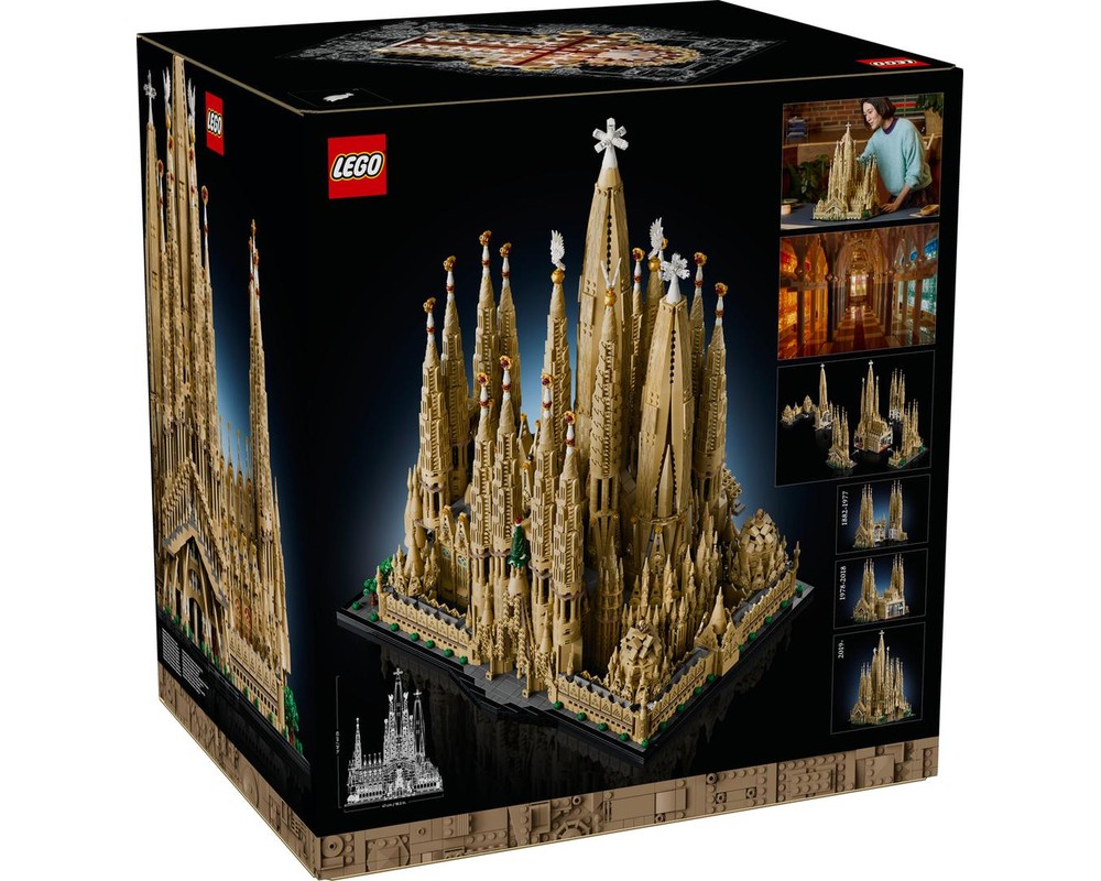 LEGO Set 21065-1 Sagrada Família (2026 Architecture) | Rebrickable