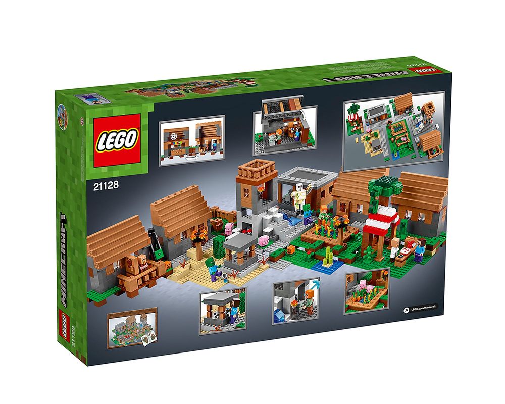 lineær intellektuel Bølle LEGO Set 21128-1 The Village (2016 Minecraft) | Rebrickable - Build with  LEGO