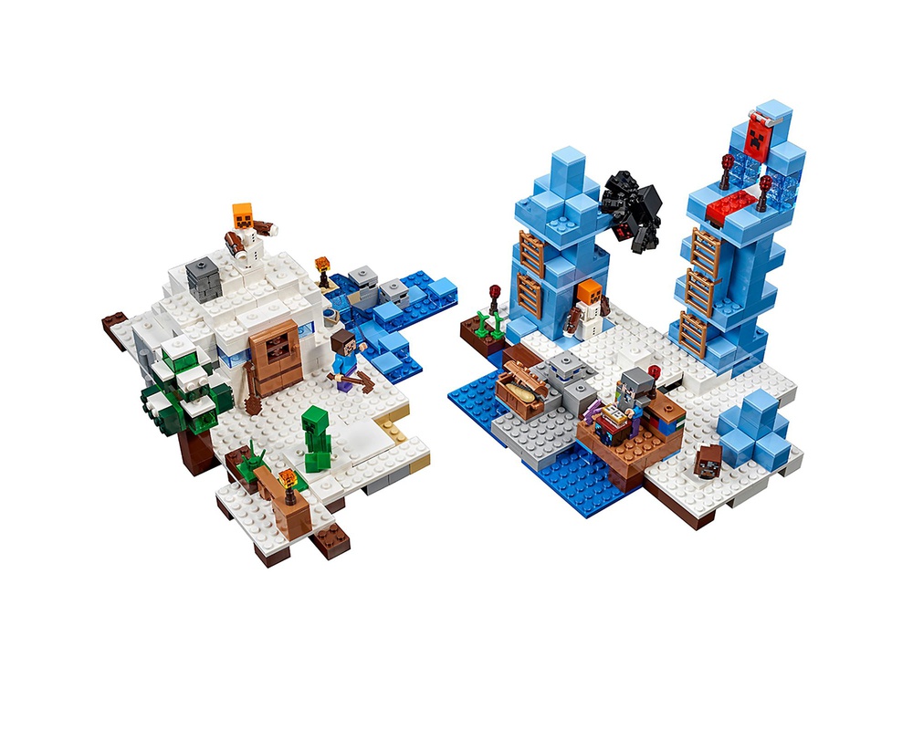 fænomen handling kort LEGO Set 21131-1 The Ice Spikes (2017 Minecraft) | Rebrickable - Build with  LEGO