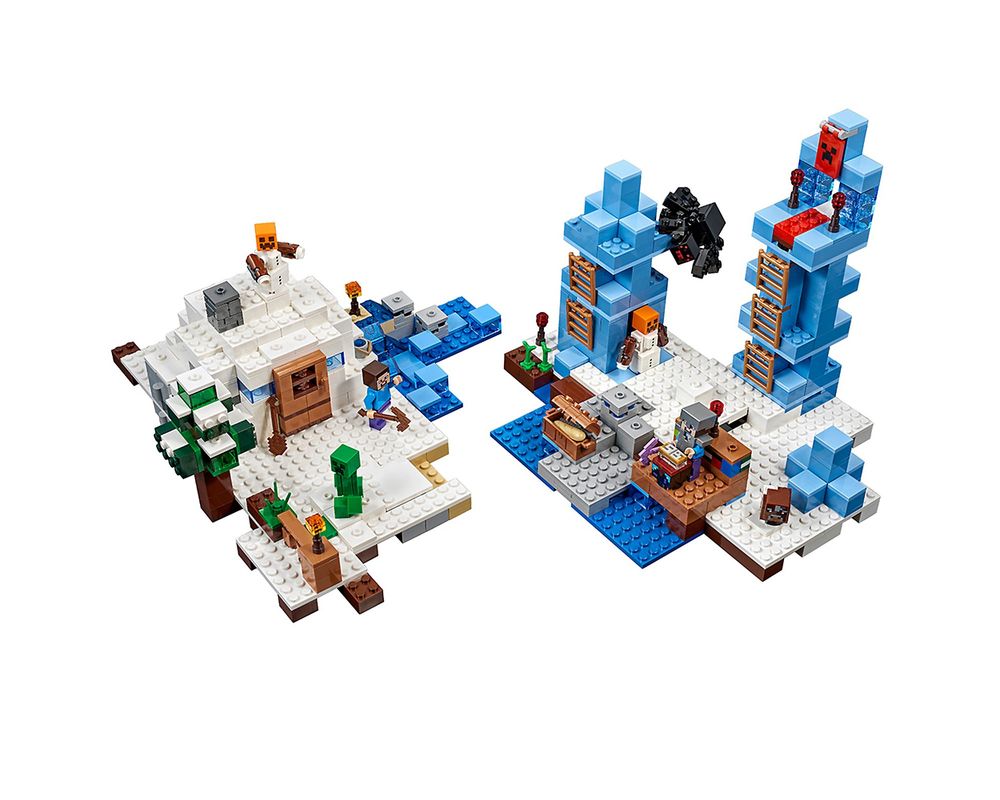 Konsekvenser lodret panik LEGO Set 21131-1 The Ice Spikes (2017 Minecraft) | Rebrickable - Build with  LEGO
