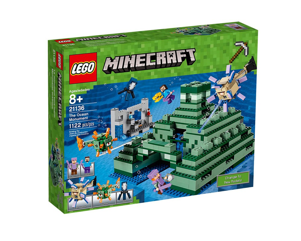 Lego minecraft 21136 store instructions