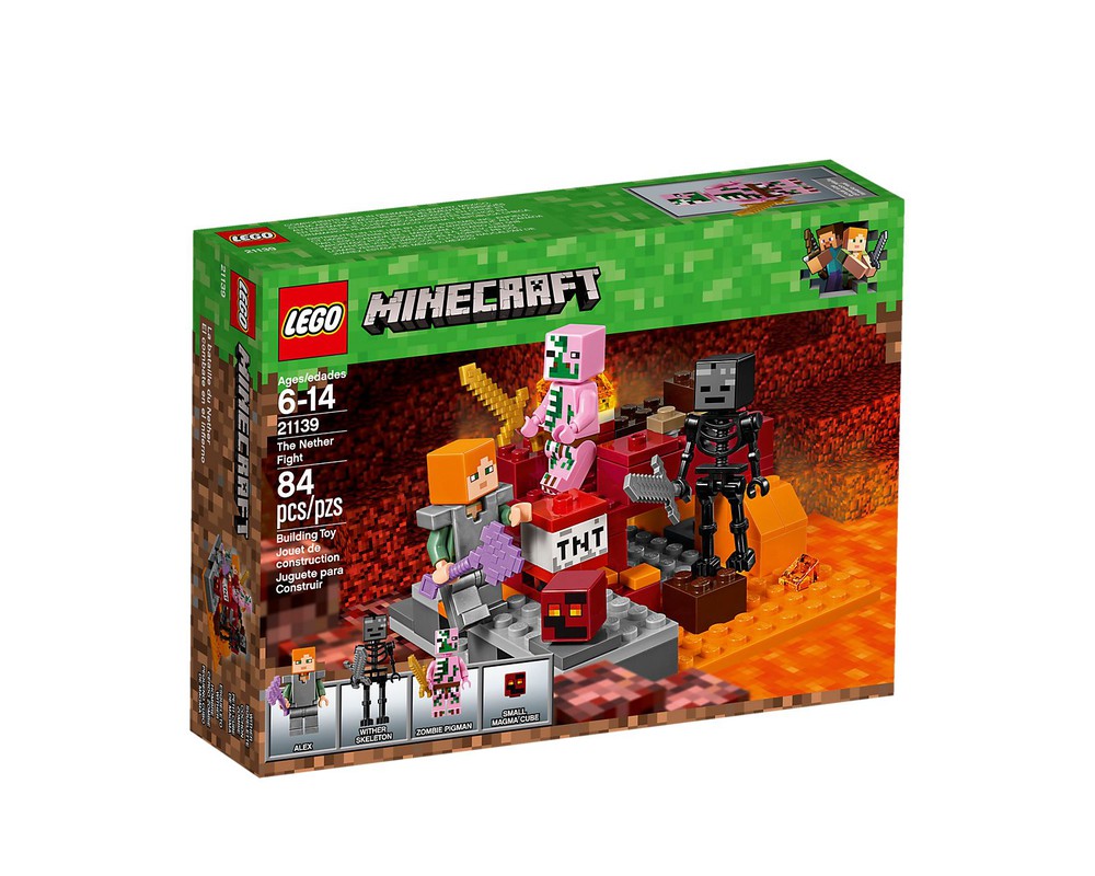 Lego minecraft the nether fight instructions new arrivals