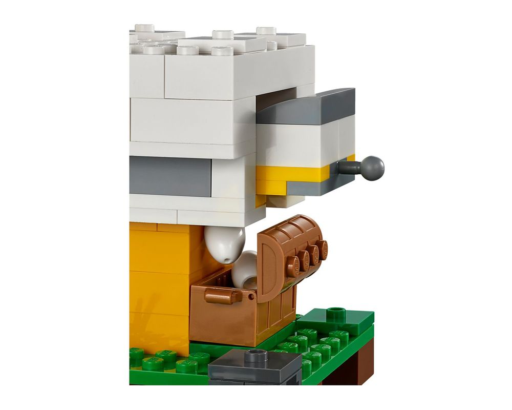 lufthavn drikke Øst Timor LEGO Set 21140-1 The Chicken Coop (2018 Minecraft) | Rebrickable - Build  with LEGO