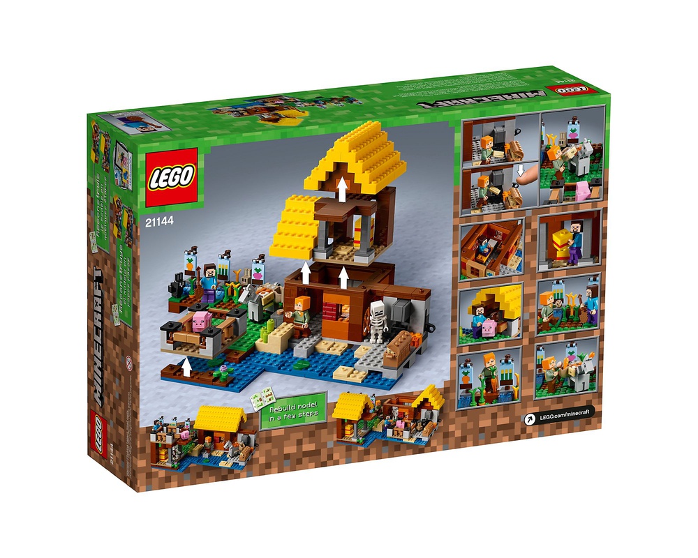 LEGO Set 21144-1 The Farm Cottage (2018 Minecraft) | - Build with LEGO