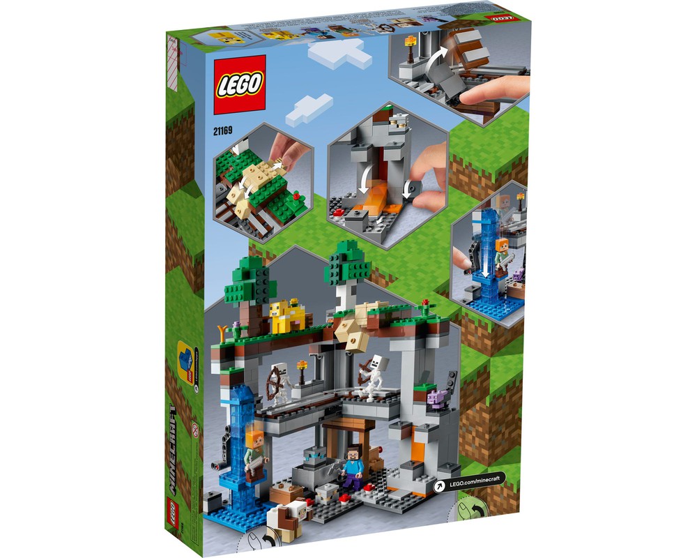 Minecraft lego the bedrock adventures hot sale