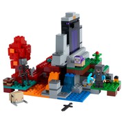 LEGO MOC Improved Minecraft Nether Fortress by sebbl