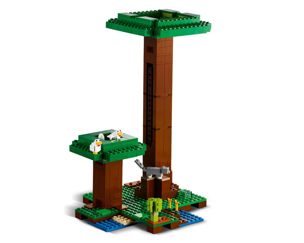 LEGO Set 21174-1 The Modern Treehouse (2021 Minecraft