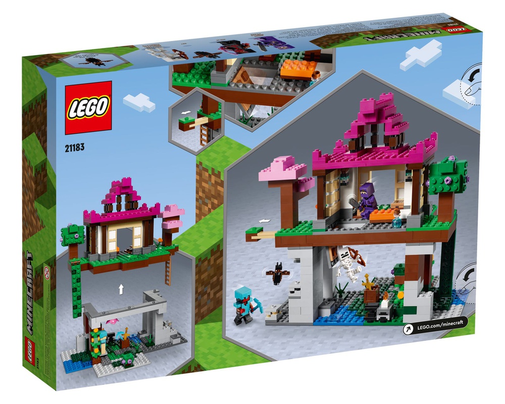 LEGO Set 21183-1 The Training Grounds (2022 Minecraft) | Rebrickable ...