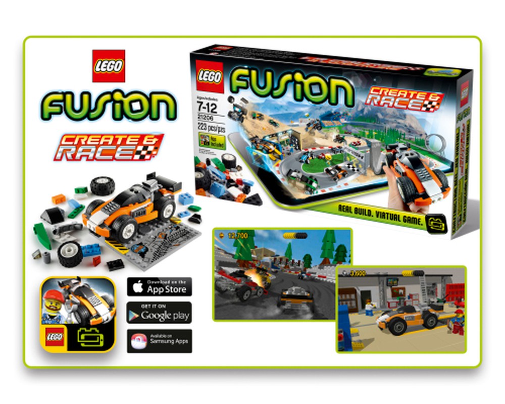 LEGO Set 21206-1 Create and Race (2014 Fusion) | Rebrickable