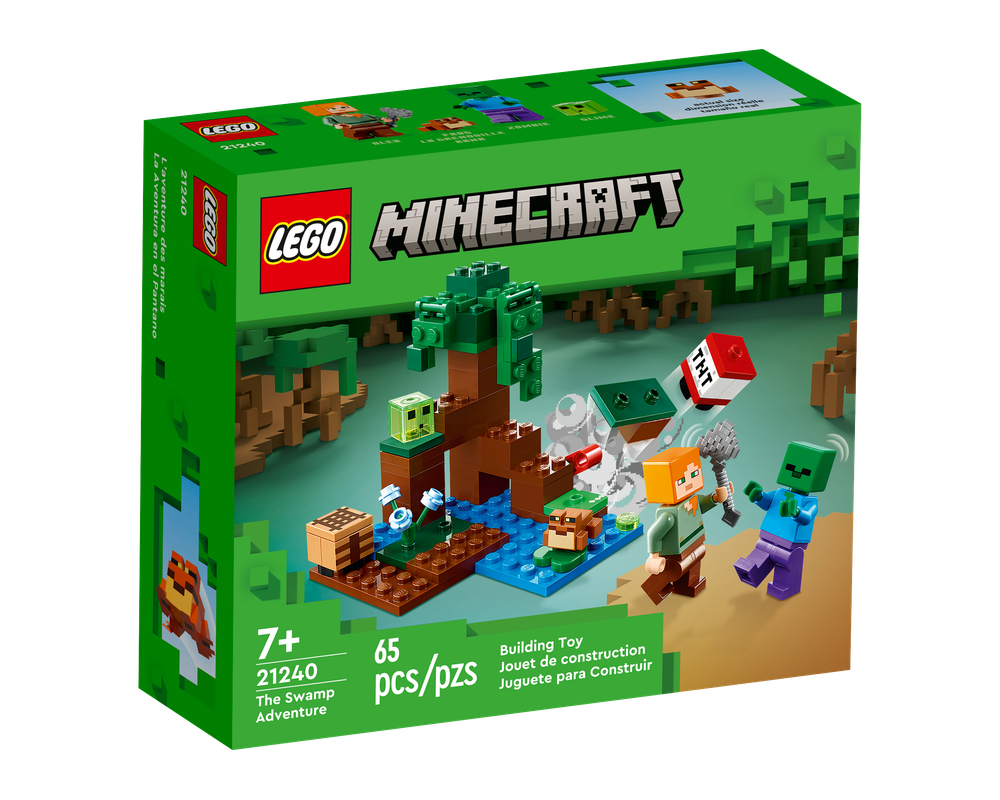 LEGO Set 21240-1 The Swamp Adventure (2023 Minecraft