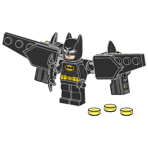 Batman with Wings