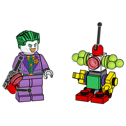 The Joker and Robot