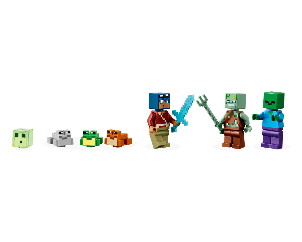 LEGO Set 21256-1 The Frog House (2024 Minecraft)