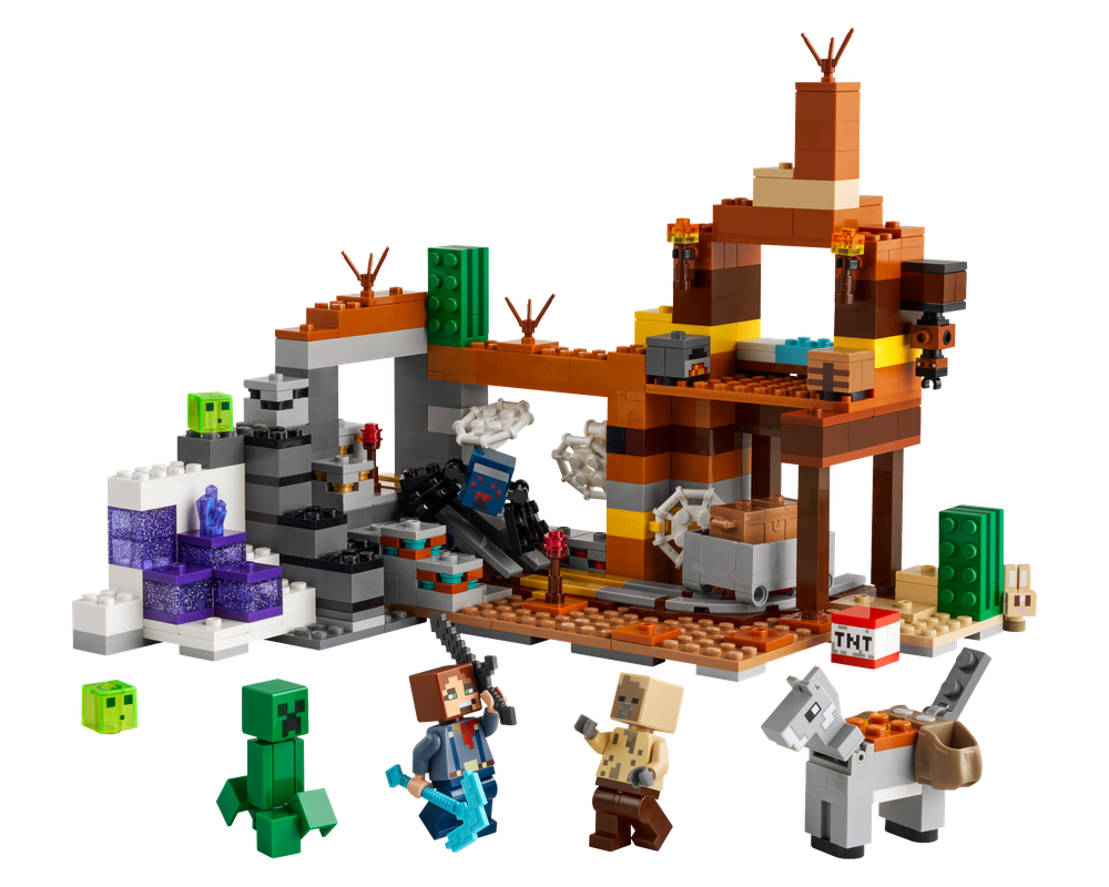 LEGO Set 21263-1 The Badlands Mineshaft (2024 Minecraft