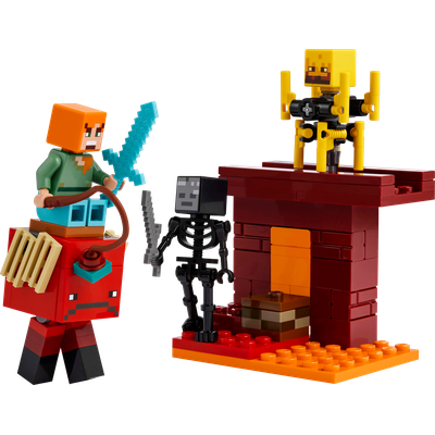 LEGO The Nether Lava Battle set 21266